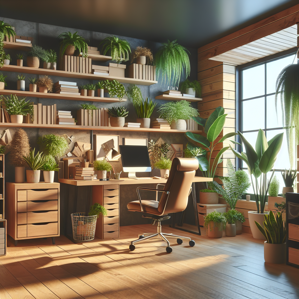 The Best Plants For Your Home Office And How They Improve Air Quality