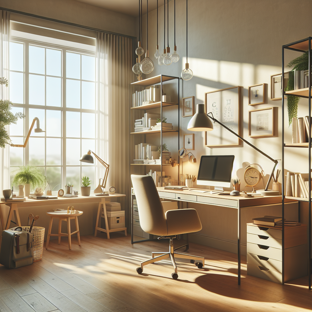 The Best Types Of Lighting For Reducing Eye Strain In Home Offices
