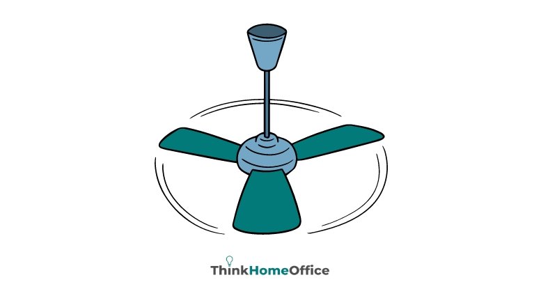ThinkHomeOffice.com Ceiling Fans Illustration