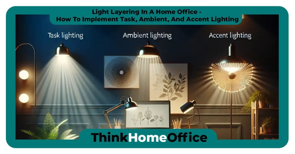 Light Layering In A Home Office How To Implement Task, Ambient, And