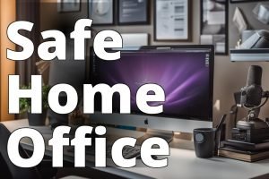 The featured image should contain a well-organized home office space with a computer